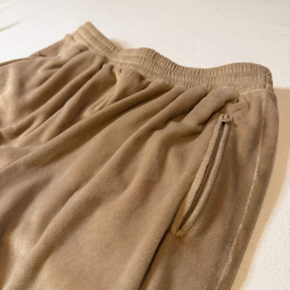 SKIMS Tan Beige Soft‎ Velour Jogger Sweatpants Small - Picture 2 of 10